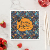 Blauer Halloween Serviette (Beispiel)