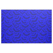blauer halloween vampir fledermäuse gothic stoff (Fat Quarter (45,7 x 55,9 cm))