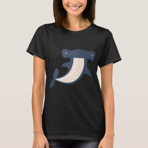 Blauer Hammerhai T-Shirt