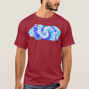Blauer Hamster Hippie Peace Animal Lover T-Shirt