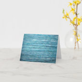 Blauer Handspann Karte (Gelbe Blume)