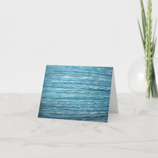 Blauer Handspann Karte (Vorderseite)