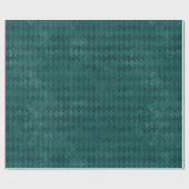 Blauer Harlequin Geschenkpapier (Flach)