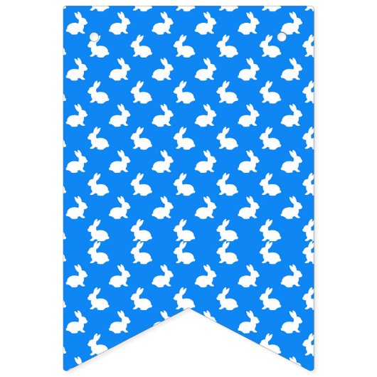 Blauer Hasen-Banner Wimpelkette (Zweite Fahne)