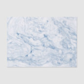 Blauer Haven-Marmor Seidenpapier (Vorderseite)