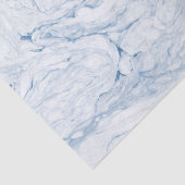 Blauer Haven-Marmor Seidenpapier (Ausschnitt)