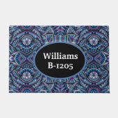 Blauer Haze Fußmatte (Vorderseite)