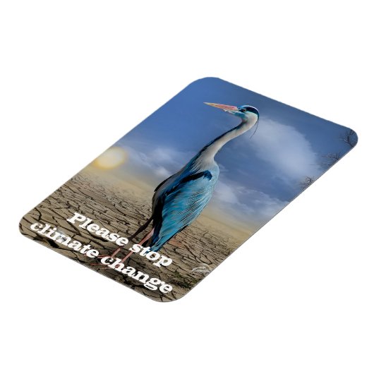 Blauer Held in einer Dürre Magnet (Linke Seite)