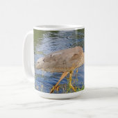 Blauer Held Kaffeetasse (Vorderseite Links)