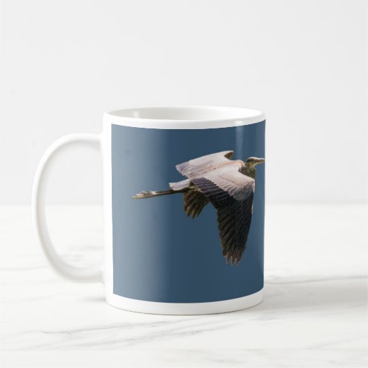 Blauer Held Kaffeetasse (Links)
