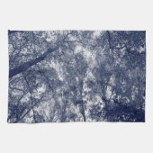 Blauer Herbst Handtuch (Horizontal)