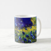 Blauer Herbst, Kunst Kaffeetasse (VorderseiteRechts)