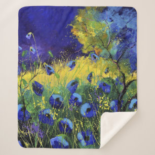 Blauer Herbst, Kunst Sherpadecke