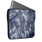 Blauer Herbst Laptopschutzhülle (Vorne Rechts)