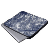 Blauer Herbst Laptopschutzhülle (Vorne Knopf)