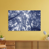 Blauer Herbst Leinwanddruck (Insitu (Wohnzimmer))