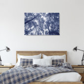 Blauer Herbst Leinwanddruck (Insitu (Schlafzimmer))