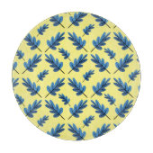 Blauer Herbst Schneidebrett (Vorderseite)