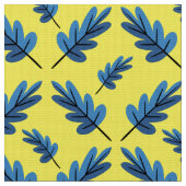 Blauer Herbst Stoff (Nahaufnahme)