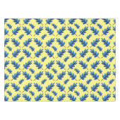 Blauer Herbst Tischdecke (Vorderseite (Horizontal))