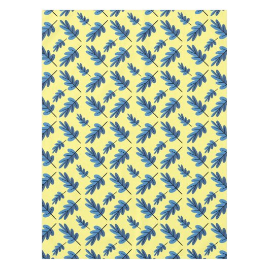 Blauer Herbst Tischdecke (Vorderseite)