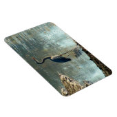 Blauer Heron in Wetland Magnet (Rechte Seite)