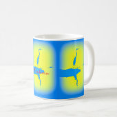 Blauer Hersonnenaufgang Thunder_Cove Kaffeetasse (VorderseiteRechts)