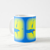 Blauer Hersonnenaufgang Thunder_Cove Kaffeetasse (Vorderseite Links)
