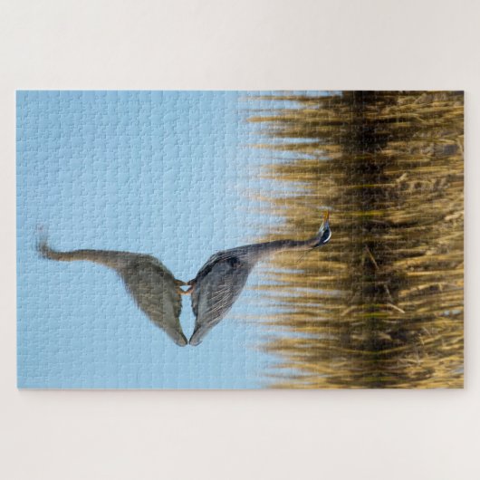 Blauer Herzog Puzzle (Horizontal)