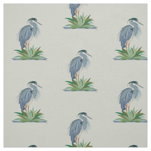 Blauer Herzog Stoff (Muster)