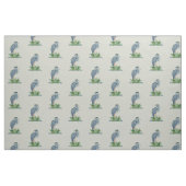 Blauer Herzog Stoff (Fat Quarter (45,7 x 55,9 cm))