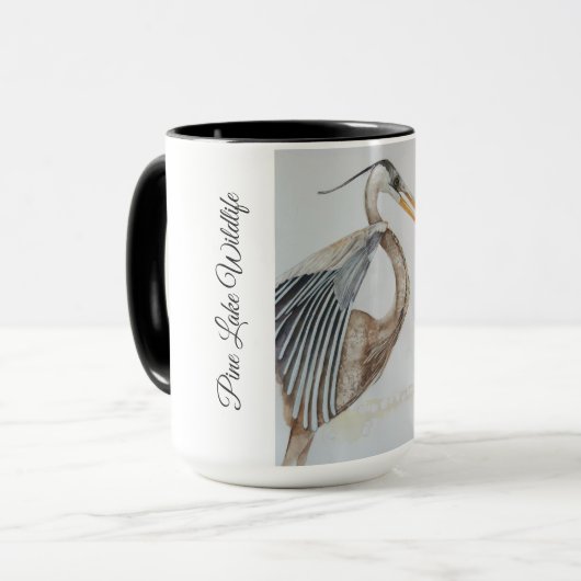 Blauer Herzog Tasse (Vorderseite Links)