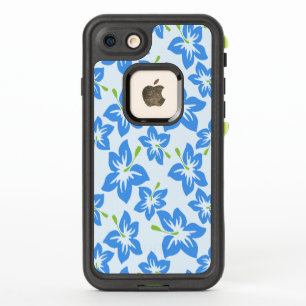 Blauer Hibiskus, Blaue Blumen, Blumenmuster
