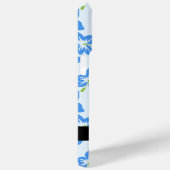 Blauer Hibiskus, Blumen, Ihr Name Case-Mate iPhone Hülle (Rückseite / Rechts)