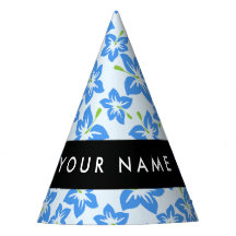 Blauer Hibiskus, Blumen, Ihr Name