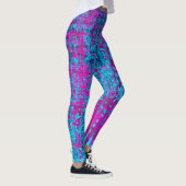 Blauer Himbeere Leggings (Rechts)