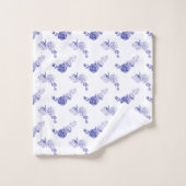 Blauer Himmel Badhandtuch Set (Waschlappen)
