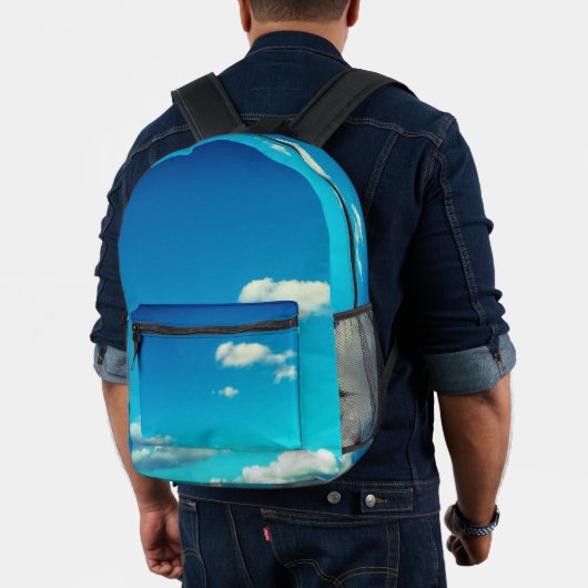 Blauer Himmel Bedruckter Rucksack (Insitu (Modell))