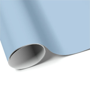 Blauer Himmel Blauer Vollfarbendruck Geschenkpapier