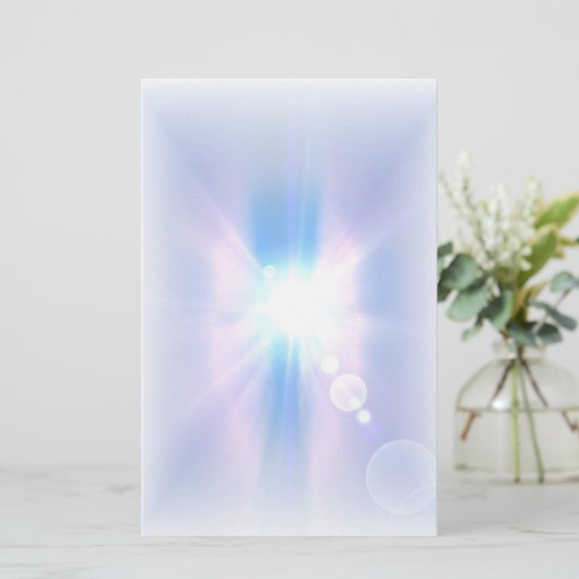 Blauer Himmel Briefpapier (Stehend Vorderseite)