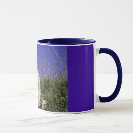 Blauer Himmel-Buddha-Tasse Tasse (Rechts)