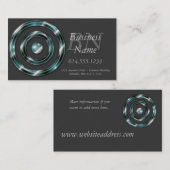 Blauer Himmel-Bullaugen-Visitenkarte Visitenkarte (Vorne/Hinten)