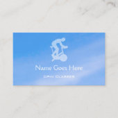 "Blauer Himmel-" Drehbeschleunigung klassifiziert Visitenkarte (Vorderseite)