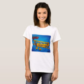 Blauer Himmel durch Piliero T-Shirt (Vorne ganz)