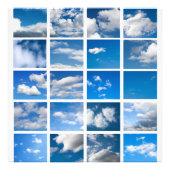 Blauer Himmel Fotodruck (Vorne)