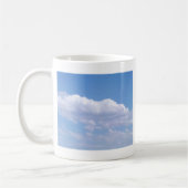 Blauer Himmel-Glück-Tasse Kaffeetasse (Links)