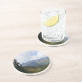 Blauer Himmel im Blauen Ridge-Gebirge Getränkeuntersetzer (Seite)