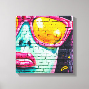 blauer Himmel Leinwanddruck