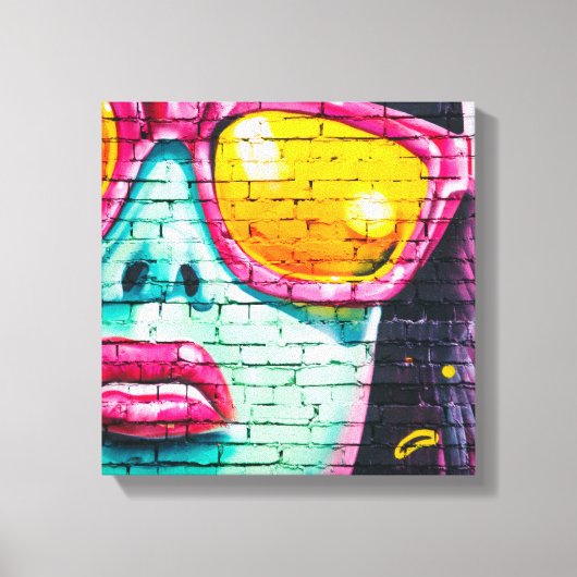 blauer Himmel Leinwanddruck (Vorderseite)