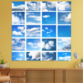 Blauer Himmel Leinwanddruck (Insitu (Wohnzimmer))